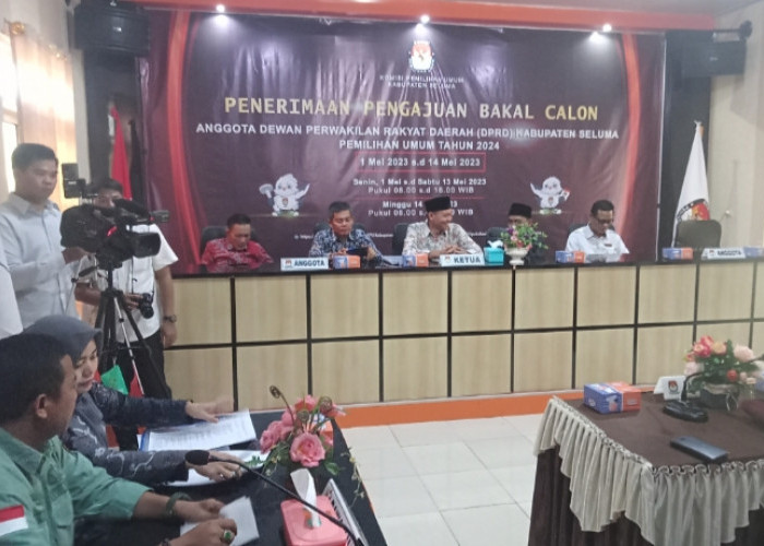Herwan Saleh Daftar Caleg Gelora dan Golkar, KPU Seluma Bakal Klarifikasi 