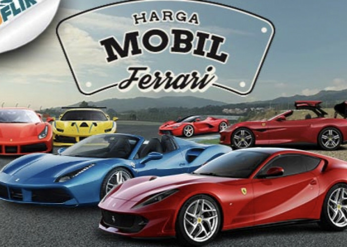 Mobil Ferrari Jenis Sport Terparkir di Dealer Resmi Mengoda Hati Para Pencinta Otomotif