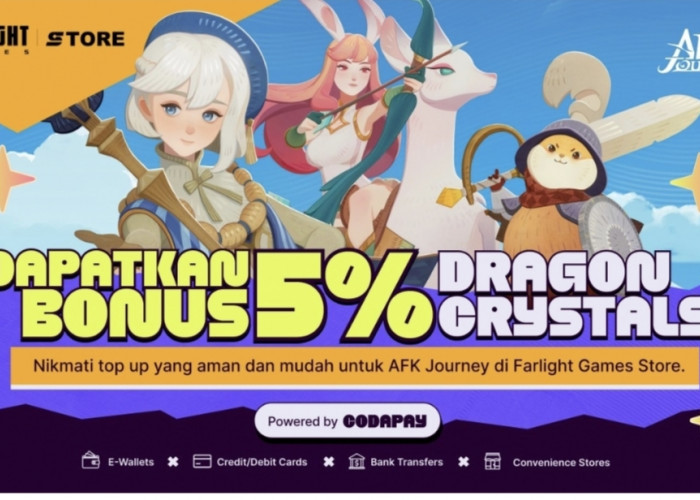 Coda dan Farlight Games Meluncurkan AFK Journey dan Dragon Crystal Top-Up di Indonesia dan Thailand