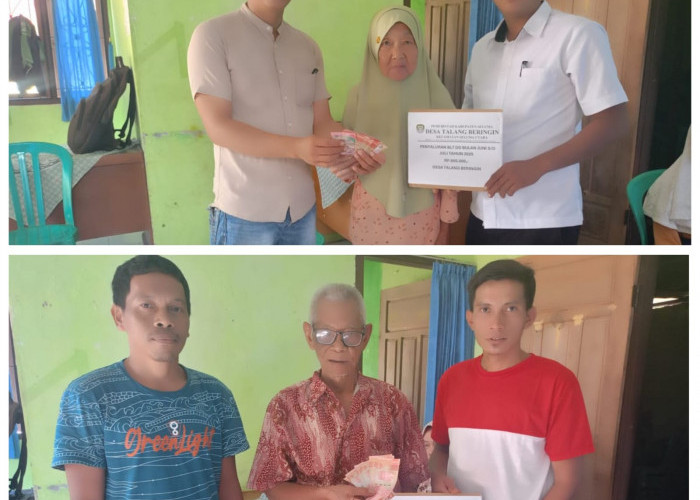 Desa Talang Beringin Salurkan BLT DD Tahap Dua Selama Tiga Bulan kepada 37 KPM