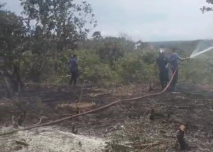 Kemarau dan Kekeringan, Damkar Seluma Siaga 24 Jam 