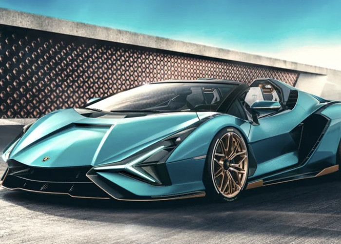 Lamborghini Sian Roadster Mobil Super Sport Tercepat Dilingkapi Fitur Otomatis Harga Capai Rp 64,7 Miliar