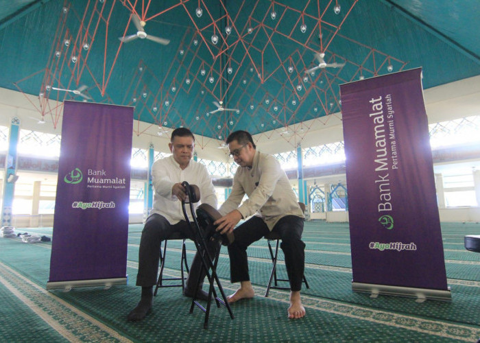   Garap  Ekosistem Masjid, Bank Muamalat Luncurkan Program Masjid Ramah Lansia