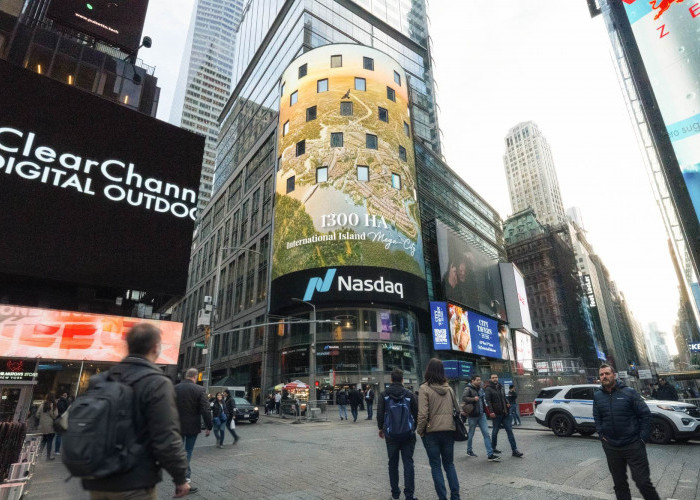 Vietnam Island Metropolis Project Gains Global Exposure Through Times Square Display