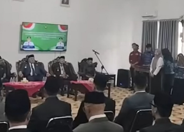  Bupati BS Belar Mutasi dan Pengukuhan Pejabat Eselon II BS