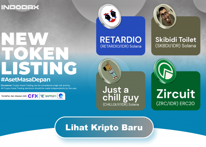 Skibidi Toilet (SKBDI) dan RETARDIO (RETARDIO) Listing di INDODAX!