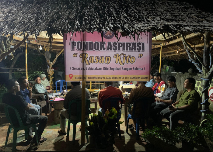 Warga Napal Seluma Buat Pondok Aspirasi,  Ruang Dialog Warga dan Pemerintah