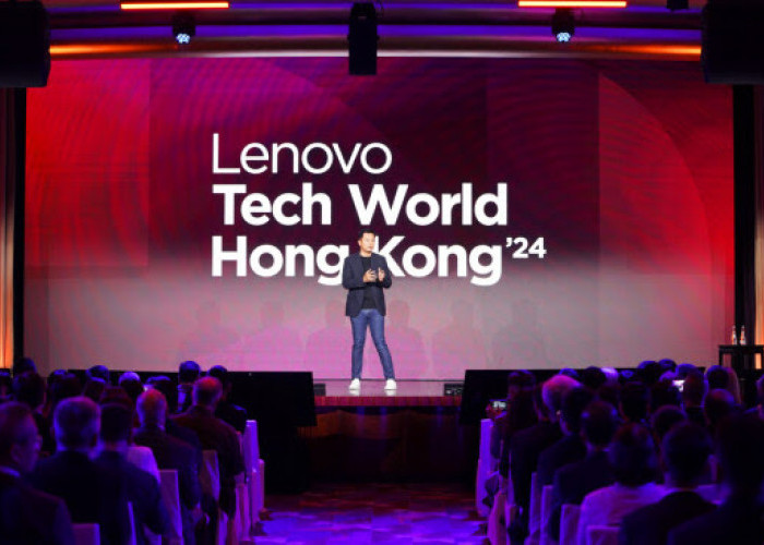AI Menjadi Bintang Pangung di Lenovo Tech World Hong Kong