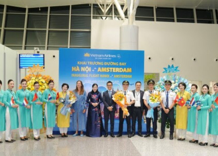 Rute Baru Vietnam Airlines,  Penerbangan Langsung Hanoi–Amsterdam