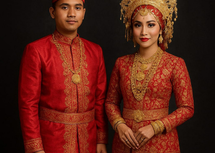 Pakaian Adat Pengantin Suku Lembak: Warisan Sakral yang Menyatukan Cinta dan Identitas Budaya