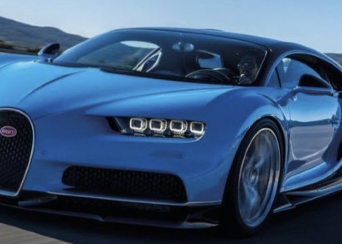 Bugatti Chiron Pur Sport Mewah dan Canggih Kombinasi Kecepatan Tinggi dengan Fitur Hibrida Sistem Bergerak 