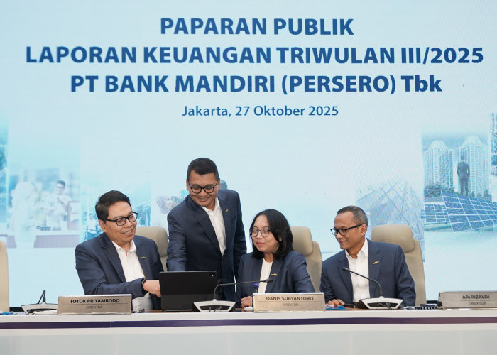  Kuartal III 2025, Kinerja Bank Mandiri Solid, Perkokoh Peran Sebagai Penggerak Pertumbuhan Ekonomi Nasional