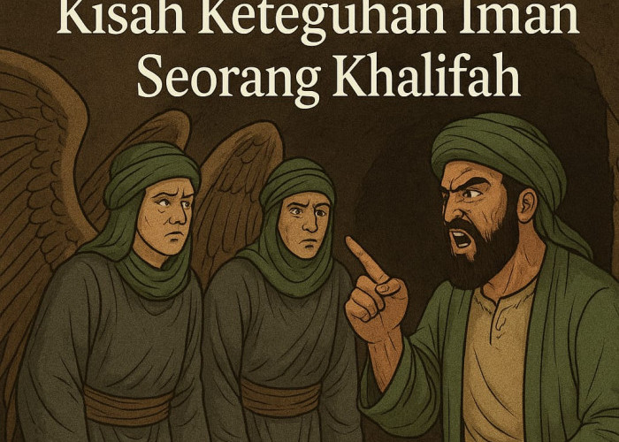 Umar Bin Khattab Membentak Malaikat Munkar dan Nakir: Kisah Keteguhan Iman Seorang Khalifah Ini Kisahnya