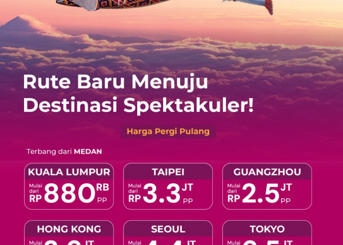   Penerbangan Internasional Batik Air  dari Medan Kualanamu, Tinggi Peminatnya