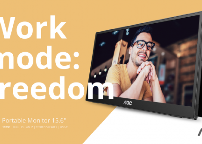  AOC Perkenalkan Seri T3: Monitor Portabel Terbaik untuk Kebebasan Mode Kerja