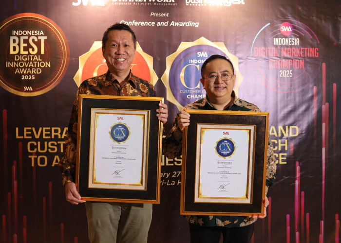   FIFAstra dan Spektra, Unit Usaha FIFGROUP Raih Penghargaan Indonesia Customer Experience Award 2025