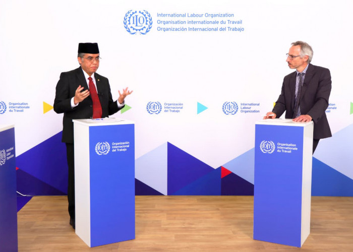 Dalam Forum  ILC 114, Menaker Suarakan Perempuan Menjadi Penggerak Utama Transformasi Dunia Kerja