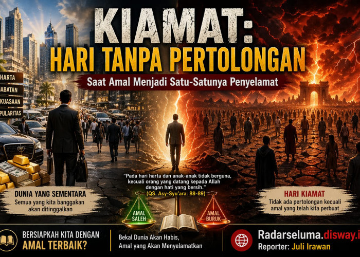 “Kiamat: Hari Tanpa Pertolongan, Saat Amal Menjadi Satu-Satunya Penyelamat”