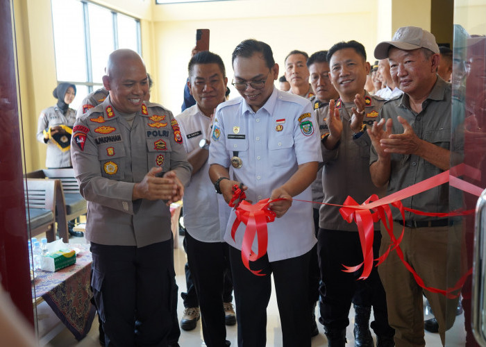 Tingkatkan Pelayanan, Polres Seluma Resmikan Command Center dan Bangun Pos Lantas