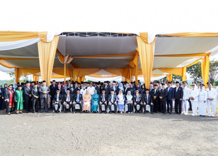  189 Pejabat Seluma Dilantik Bupati,  Minta Profesionalisme ASN