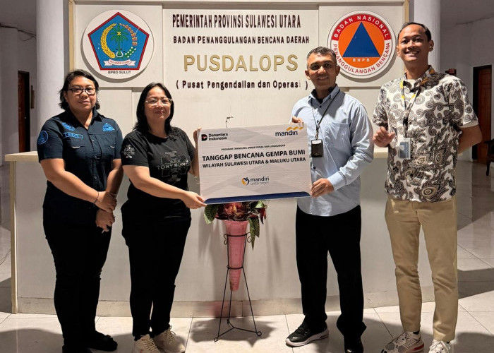    Cepat tanggap, Bank Mandiri Salurkan Bantuan Ke Masyarakat Terdampak Gempa