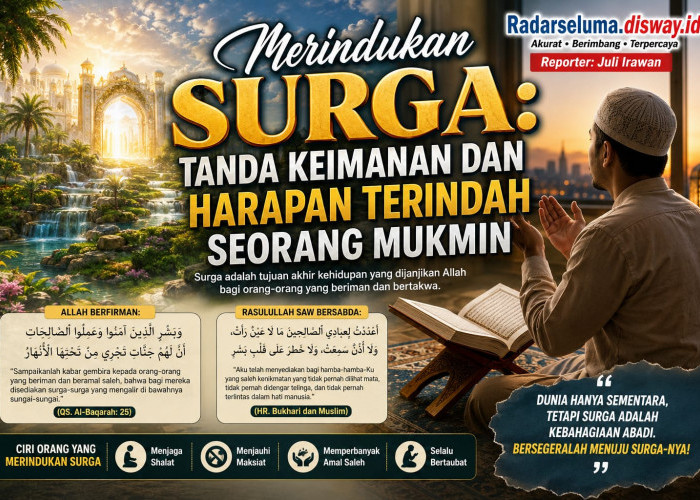 Merindukan Surga: Tanda Keimanan dan Harapan Terindah Seorang Mukmin