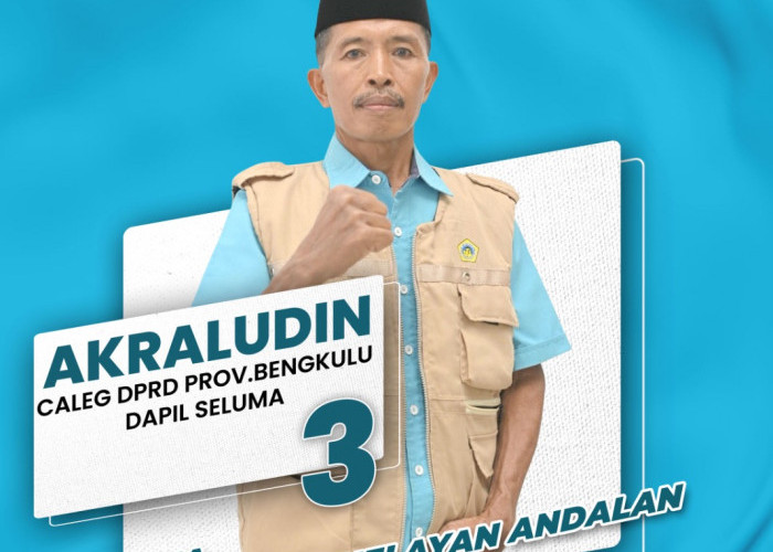 Akraludin Ketua KTNA Propinsi Bengkulu Maju Pileg Propinsi Bengkulu Dapil Seluma 