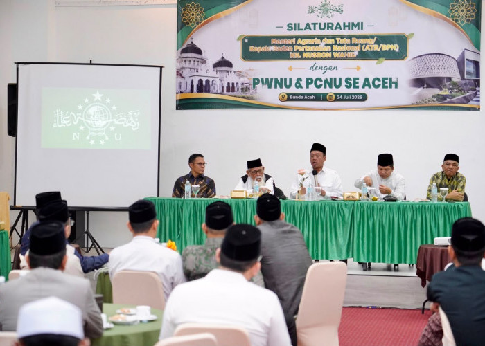 Menteri Nusron Ajak NU Percepat Sertipikasi Tanah Wakaf