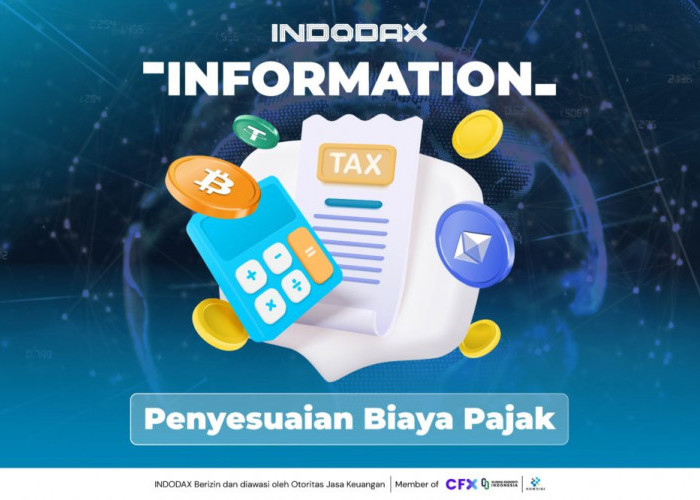 Ada PMK Baru Untuk Krypto, Indodax Lakukan Penyesuaian Biaya Pajak Sesuai PMK Nomor 50 Tahun 2025