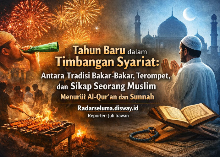 Tahun Baru dalam Timbangan Syariat: Antara Tradisi Bakar-Bakar, Terompet, dan Sikap seorang Muslim 