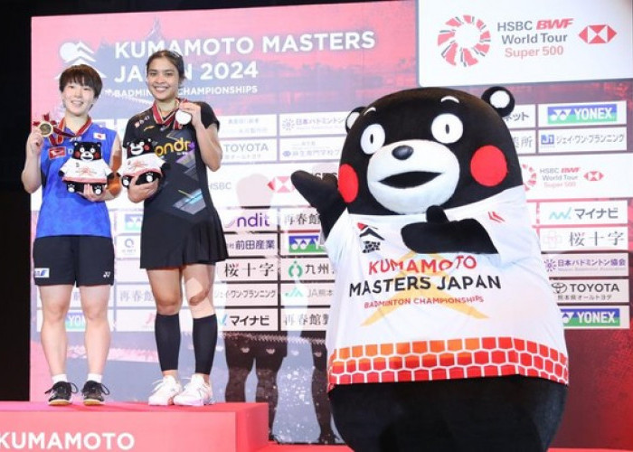 Gagal Juarai  Japan Masters 2024, Gregoria Tetap Bersyukur