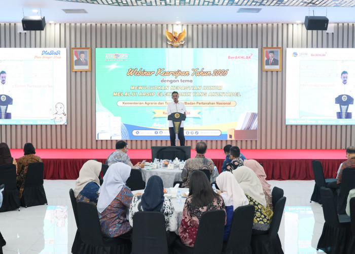 Risiko Arsip Fisik Tinggi, ATR/BPN Perkuat Sistem Arsip Elektronik