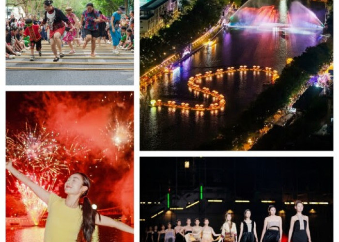 Perpaduan Ritual Kuno dan Panggung Peragaan Busana: Festival Sanyuesan Mendapatkan Sentuhan Modern di Wuzhisha