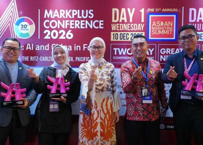 Pegadaian Raih Empat Penghargaan Bergengsi di Marketplus Conference 2026