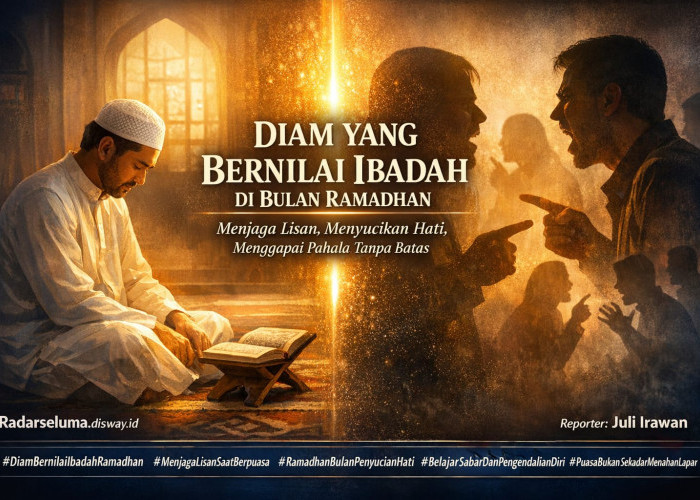 Diam yang Bernilai Ibadah di Bulan Ramadhan: Menjaga Lisan, Menyucikan Hati, dan Menggapai Pahala Tanpa Batas