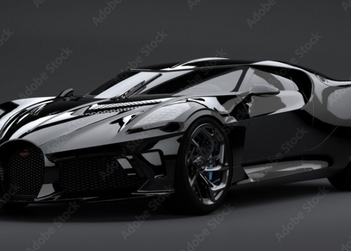 Bugatti La Voiture Noire, Mobil Mewah dengan Fitur Canggih dan Desain Elegan