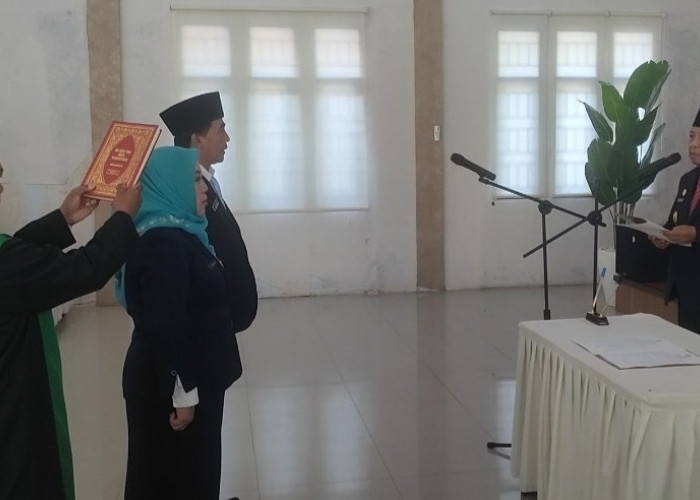 Wabup Seluma Lantik Elian Suandi Pimpin Disdukcapil, Zuraini Jabat Kadinsos