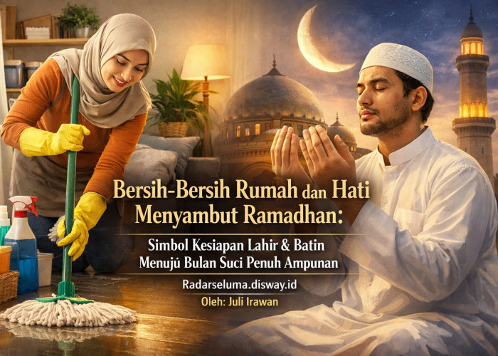 Bersih-Bersih Rumah dan Hati Menyambut Ramadhan: Simbol Kesiapan Lahir dan Batin Menuju Bulan Suci Penuh Ampun