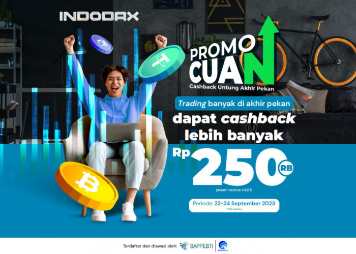  Akhir Pekan, Bisa Untung dengan Cashback Menarik dari INDODAX!