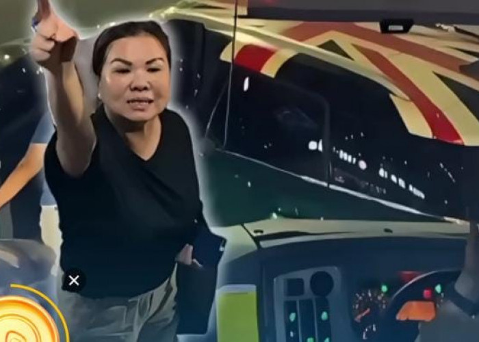 Berita Viral, Ibu-Ibu di Jakarta Mengamuk Mobilnya Ditabrak Busway Transjakarta, Ternyata