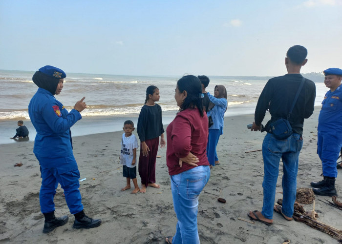  Polairud Polda Bengkulu Rutin Awasi Nelayan dan Wisatawan di Bengkulu Selatan