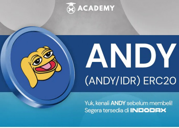 ANDY (ANDY) Telah Listing di INDODAX!