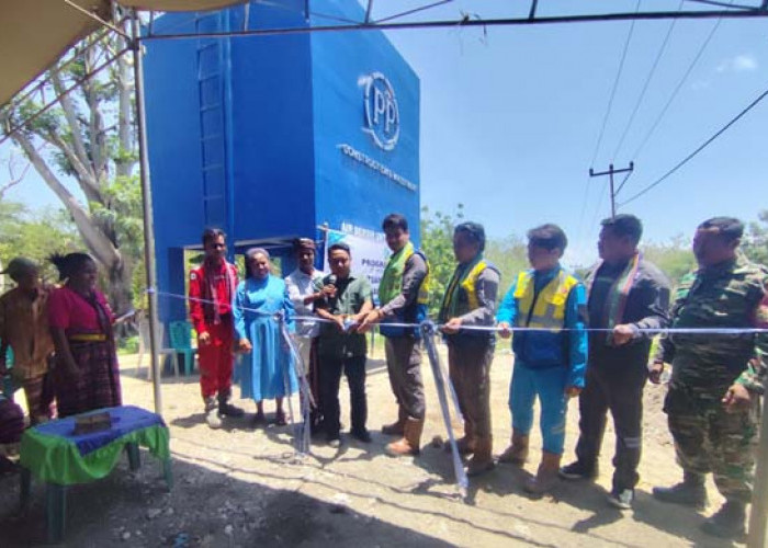   Program Air Bersih di Kupang NTT dari CSR PTPP