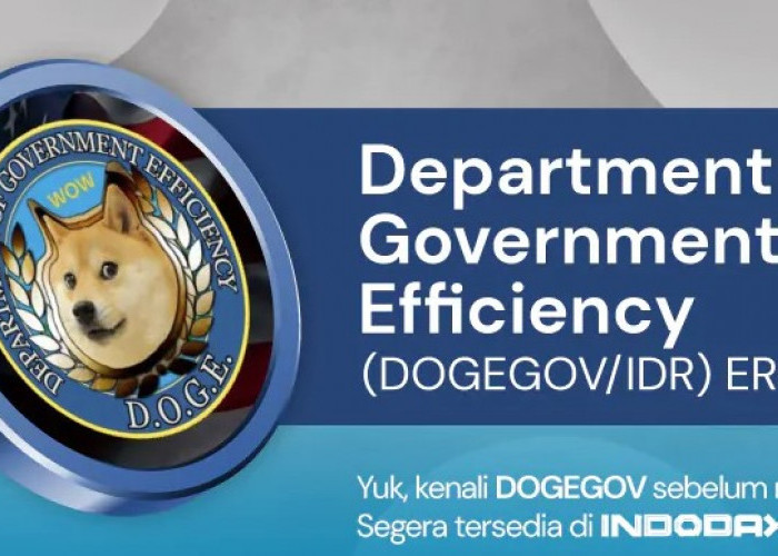  Kripto Department of Government Efficiency (DOGEGOV), Listing  di INDODAX!