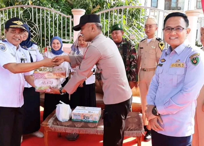 Sambangi Pos PAM NATARU, Dishub Bengkulu Selatan Siap Pengamanan