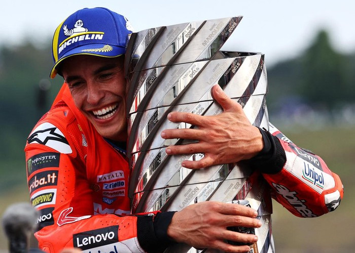 Runer Up di MotoGP Jepang, Marc Marquez  Kunci Titel Juara Dunia MotoGP 2025