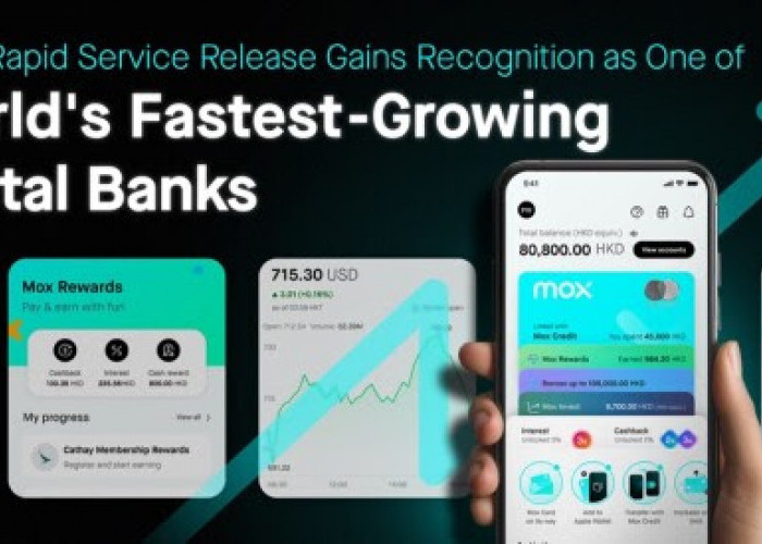  Mox Bank Digital dengan Pertumbuhan Tercepat di Dunia