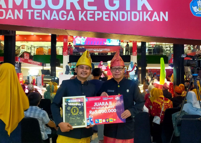 Dr.Aceng Joyo  Juara II Guru Inovatif dan Dedikatif, Hadiah di Hari Guru