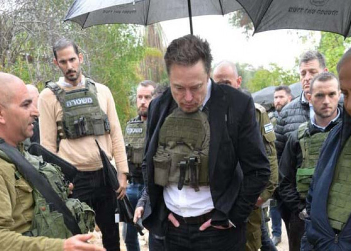  Elon Musk Sampaikan Dukung ke Israel, Lawan Hamas di Jalur Gaza