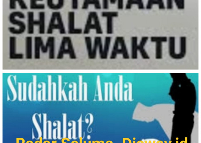 Inilah  Keutamaan Melaksanakan Sholat lima Waktu Sehari Semalam.